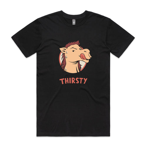Thirsty Tee by Lonely Kids Club. All clothing from our T-shirts to our shorts and hoodies are ethically made, and printed packed and shipped from Sydney.