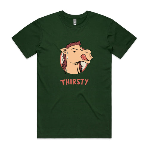 Thirsty Tee by Lonely Kids Club. All clothing from our T-shirts to our shorts and hoodies are ethically made, and printed packed and shipped from Sydney.