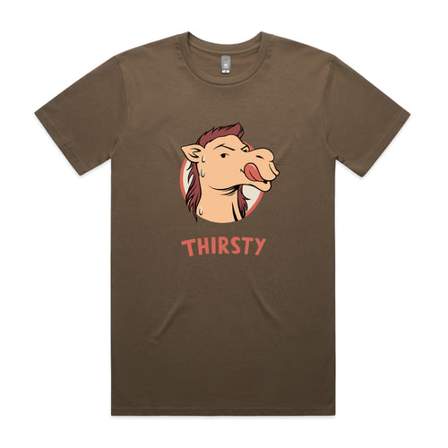 Thirsty Tee by Lonely Kids Club. All clothing from our T-shirts to our shorts and hoodies are ethically made, and printed packed and shipped from Sydney.