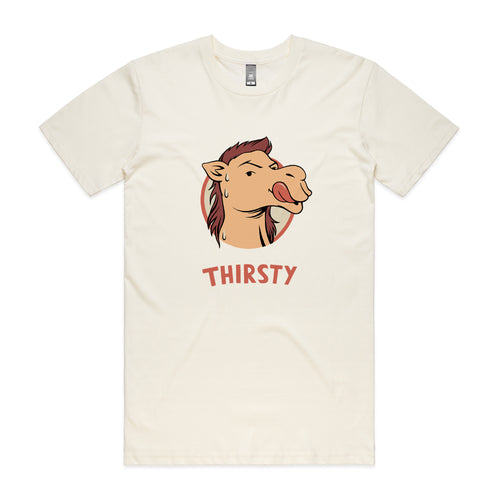 Thirsty Tee by Lonely Kids Club. All clothing from our T-shirts to our shorts and hoodies are ethically made, and printed packed and shipped from Sydney.