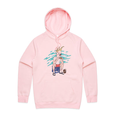 This Is Living Hoodie by Lonely Kids Club. All clothing from our T-shirts to our shorts and hoodies are ethically made, and printed packed and shipped from Sydney.
