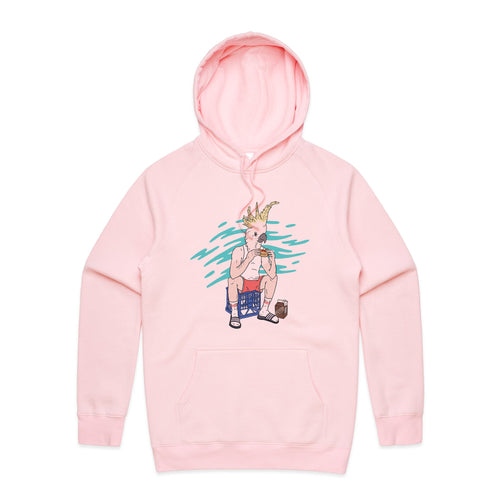 This Is Living Hoodie by Lonely Kids Club. All clothing from our T-shirts to our shorts and hoodies are ethically made, and printed packed and shipped from Sydney.