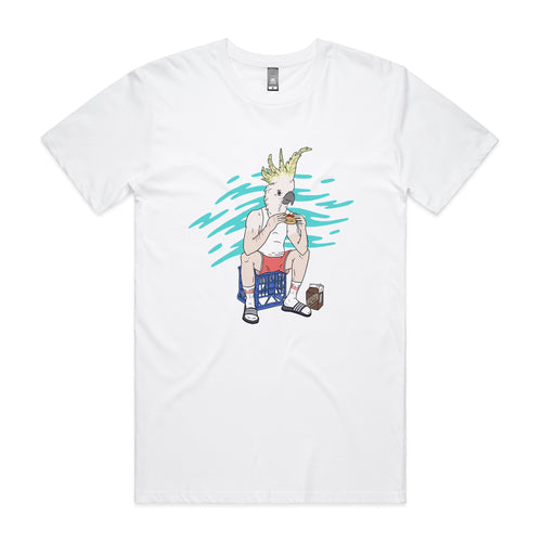 This Is Living Tee by Lonely Kids Club. All clothing from our T-shirts to our shorts and hoodies are ethically made, and printed packed and shipped from Sydney.