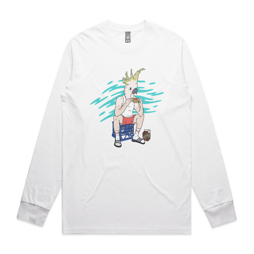 This Is Living Tee by Lonely Kids Club. All clothing from our T-shirts to our shorts and hoodies are ethically made, and printed packed and shipped from Sydney.