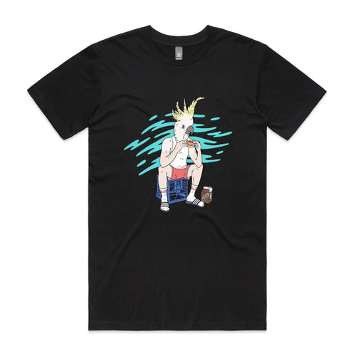 This Is Living Tee by Lonely Kids Club. All clothing from our T-shirts to our shorts and hoodies are ethically made, and printed packed and shipped from Sydney.
