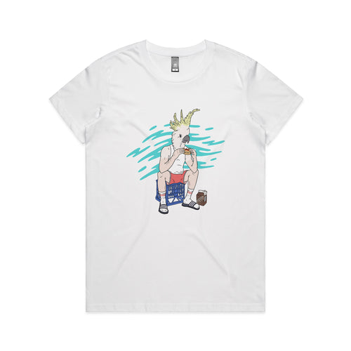 This Is Living Tee by Lonely Kids Club. All clothing from our T-shirts to our shorts and hoodies are ethically made, and printed packed and shipped from Sydney.