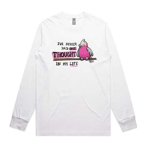 One Thought Tee by Lonely Kids Club. All clothing from our T-shirts to our shorts and hoodies are ethically made, and printed packed and shipped from Sydney.