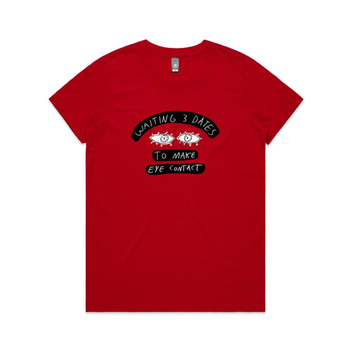 3 Dates Tee by Lonely Kids Club. All clothing from our T-shirts to our shorts and hoodies are ethically made, and printed packed and shipped from Sydney.