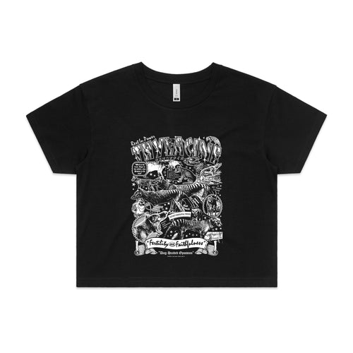 Thylacine Tee by Lonely Kids Club. All clothing from our T-shirts to our shorts and hoodies are ethically made, and printed packed and shipped from Sydney.