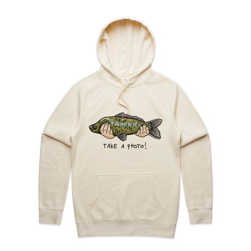 Tinder Fish Hoodie by Lonely Kids Club. All clothing from our T-shirts to our shorts and hoodies are ethically made, and printed packed and shipped from Sydney.