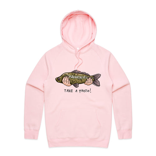 Tinder Fish Hoodie by Lonely Kids Club. All clothing from our T-shirts to our shorts and hoodies are ethically made, and printed packed and shipped from Sydney.