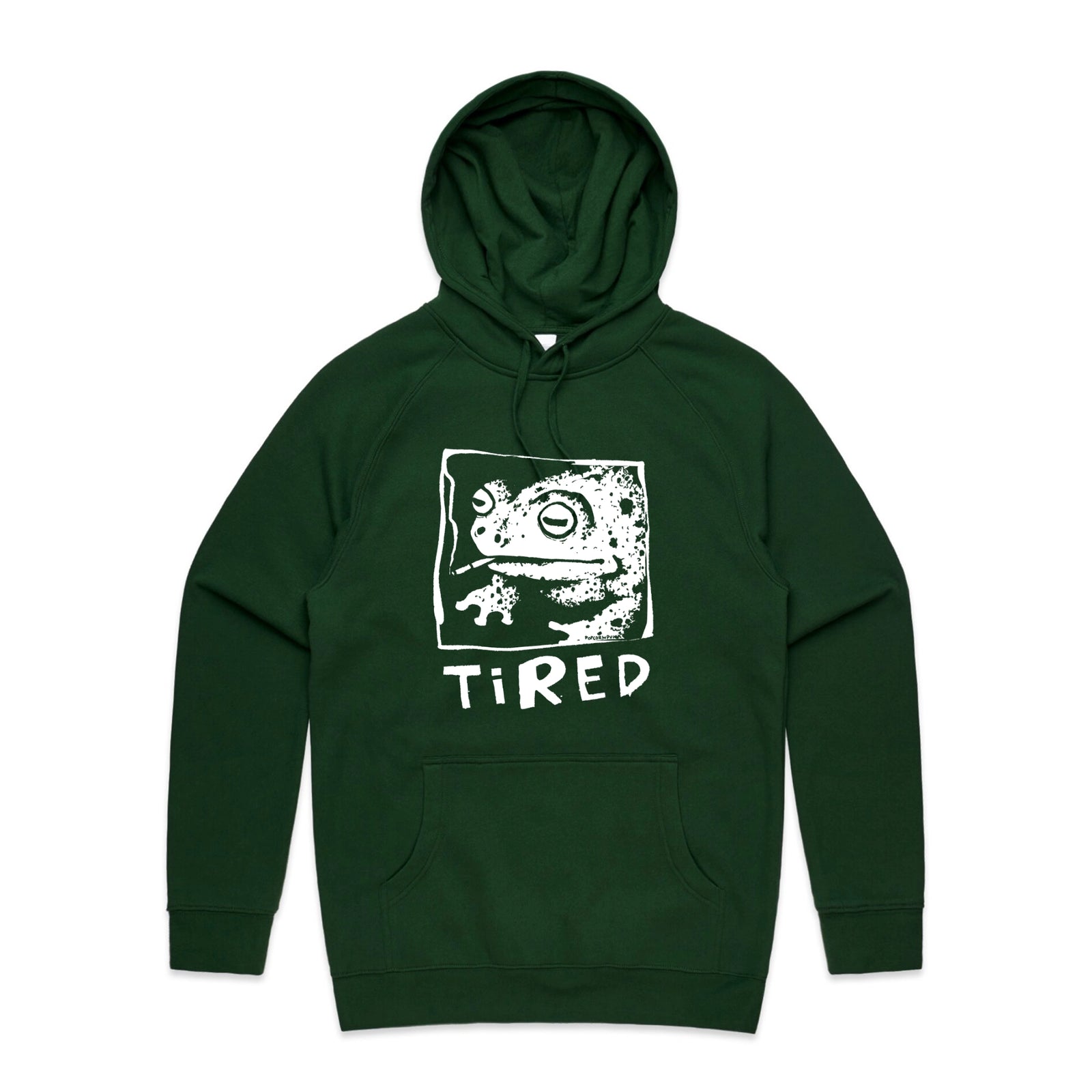 Tired Frog Hoodie