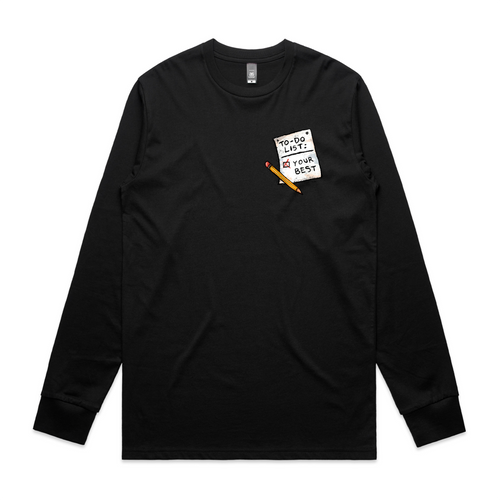 To-Do List Tee by Lonely Kids Club. All clothing from our T-shirts to our shorts and hoodies are ethically made, and printed packed and shipped from Sydney.