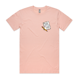 To-Do List Tee by Lonely Kids Club. All clothing from our T-shirts to our shorts and hoodies are ethically made, and printed packed and shipped from Sydney.