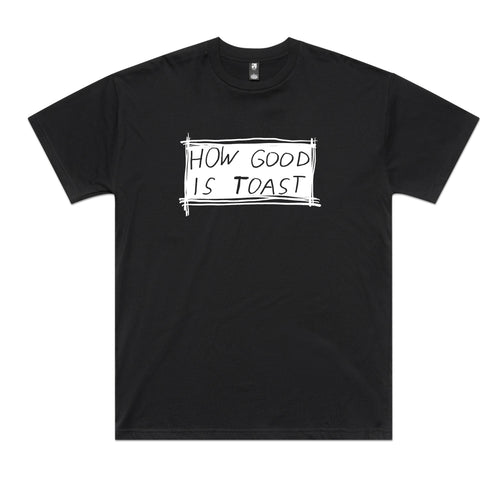 Toast Tee by Lonely Kids Club. All clothing from our T-shirts to our shorts and hoodies are ethically made, and printed packed and shipped from Sydney.