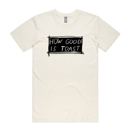 Toast Tee by Lonely Kids Club. All clothing from our T-shirts to our shorts and hoodies are ethically made, and printed packed and shipped from Sydney.