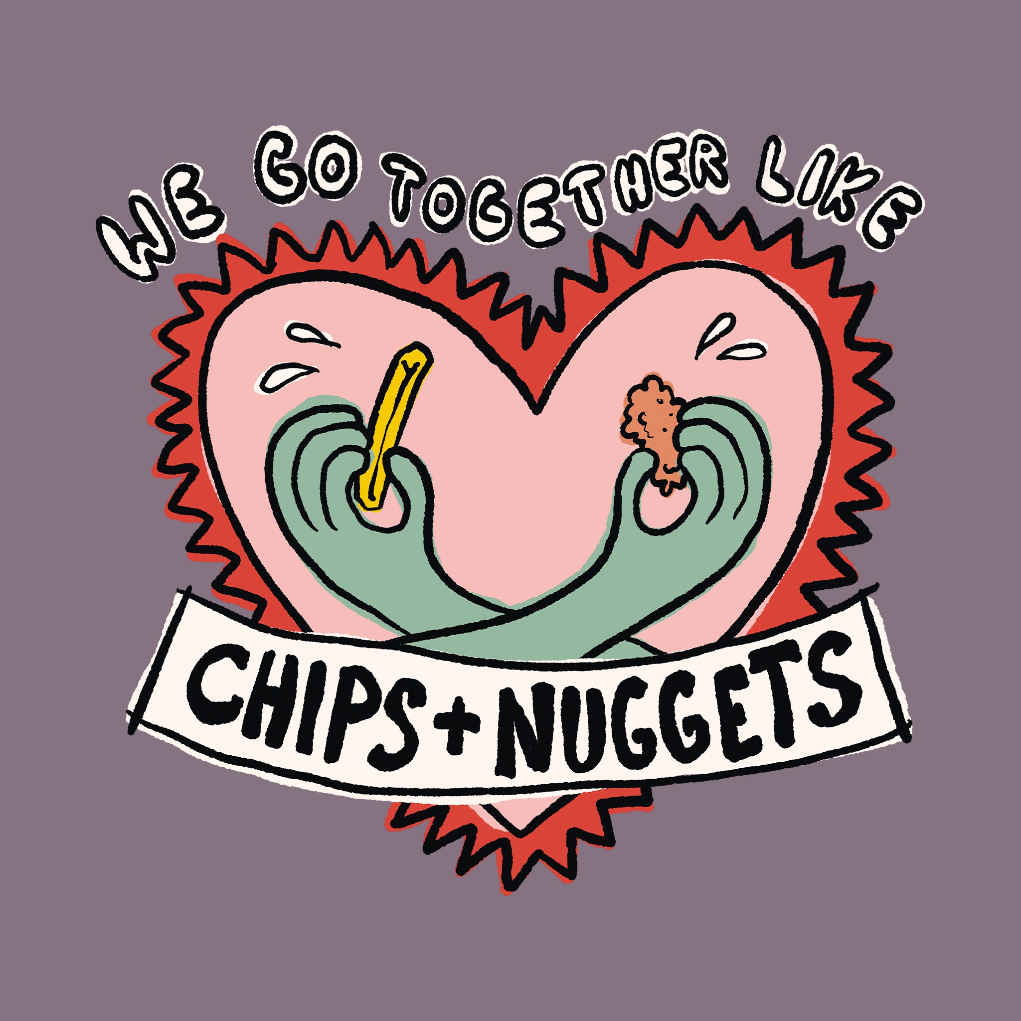 Together Like Chips & Nuggets Tee