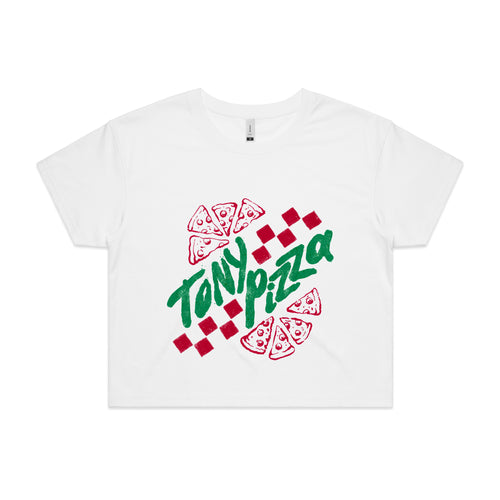 Tony Pizza Tee by Lonely Kids Club. All clothing from our T-shirts to our shorts and hoodies are ethically made, and printed packed and shipped from Sydney.