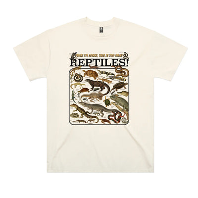 Too Many Reptiles Oversized Tee by Lonely Kids Club. All clothing from our T-shirts to our shorts and hoodies are ethically made, and printed packed and shipped from Sydney.