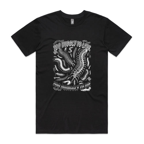 Too Wiggly Tee by Lonely Kids Club. All clothing from our T-shirts to our shorts and hoodies are ethically made, and printed packed and shipped from Sydney.