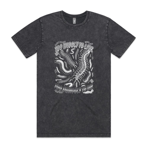Too Wiggly Tee by Lonely Kids Club. All clothing from our T-shirts to our shorts and hoodies are ethically made, and printed packed and shipped from Sydney.