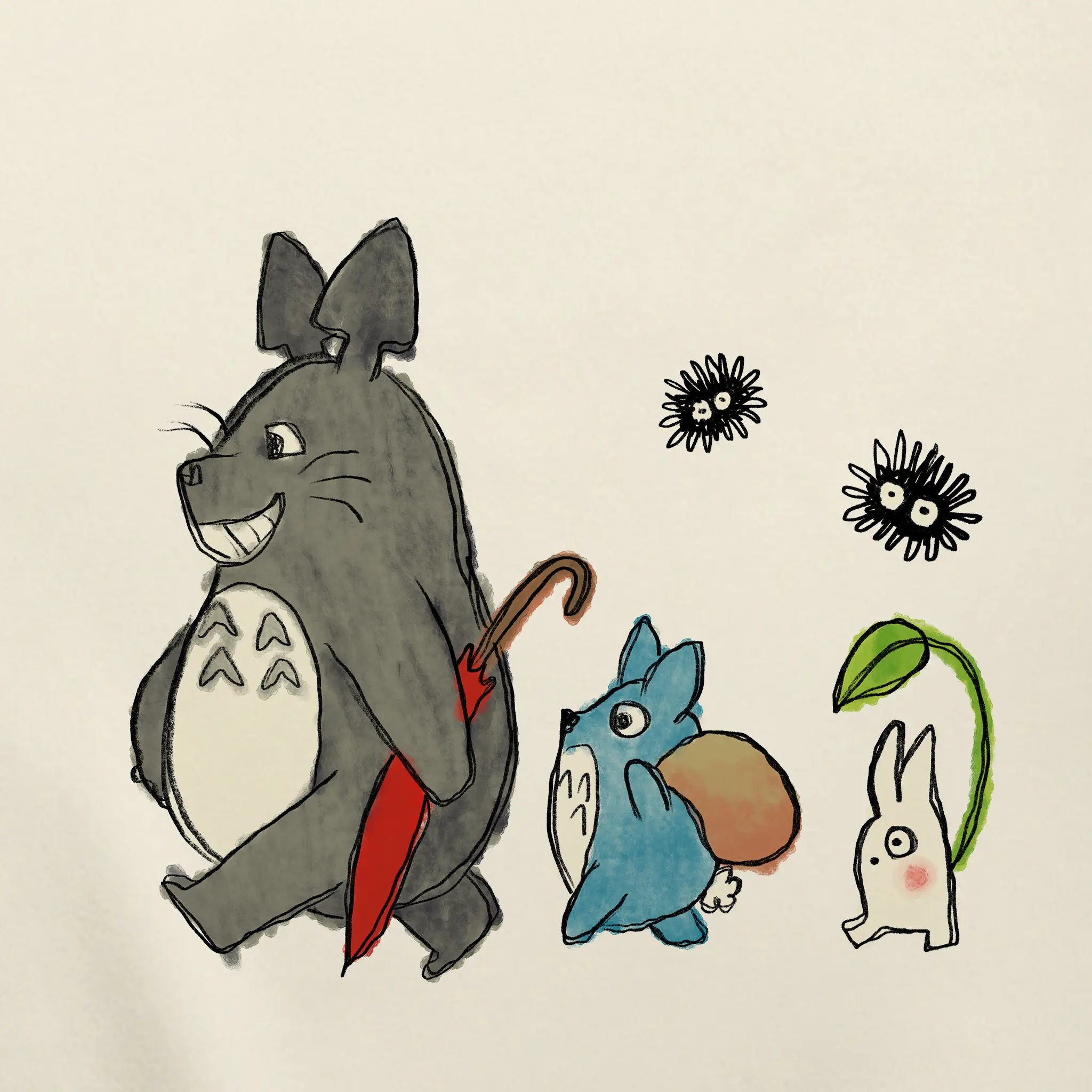 Totoro & Friends Kids Hoodie