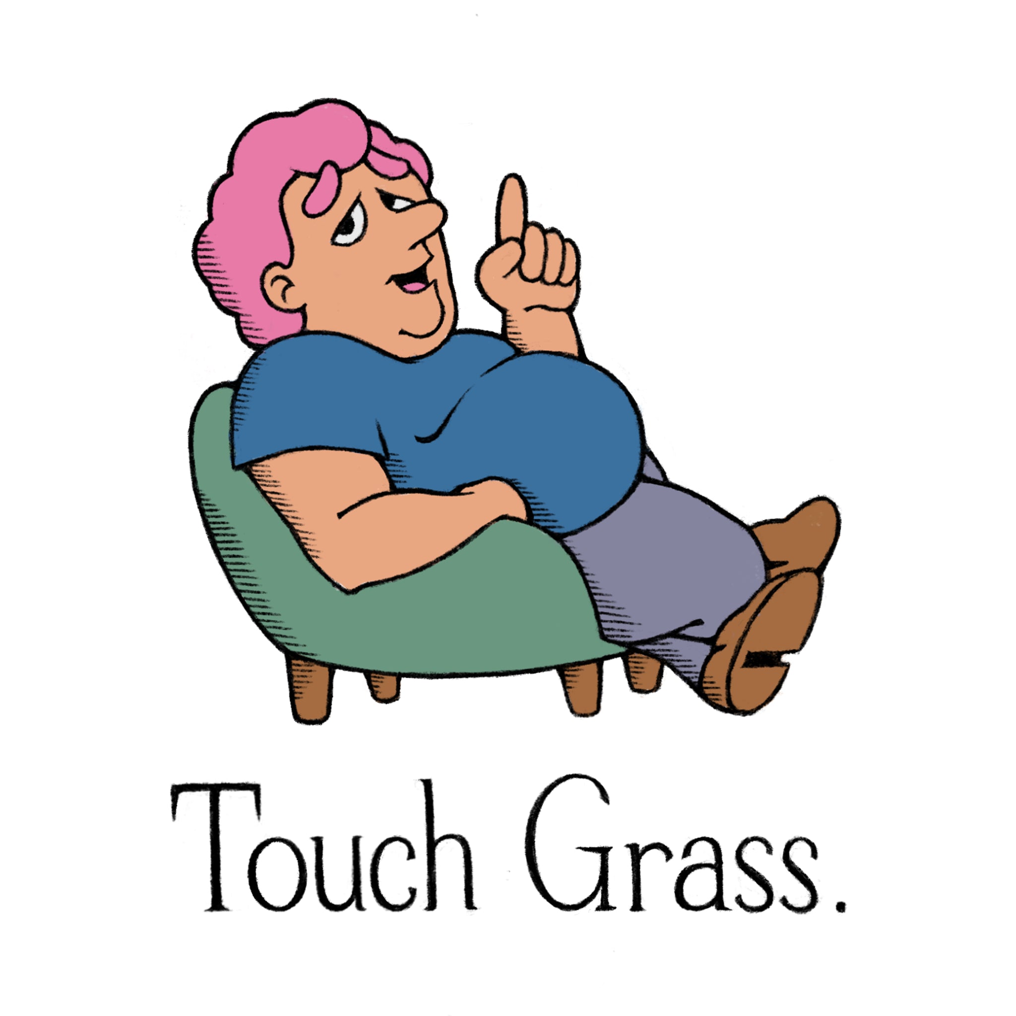 Touch Grass Tee