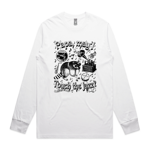 Touch Jazz Tee by Lonely Kids Club. All clothing from our T-shirts to our shorts and hoodies are ethically made, and printed packed and shipped from Sydney.