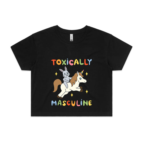 Toxically Masculine Tee by Lonely Kids Club. All clothing from our T-shirts to our shorts and hoodies are ethically made, and printed packed and shipped from Sydney.