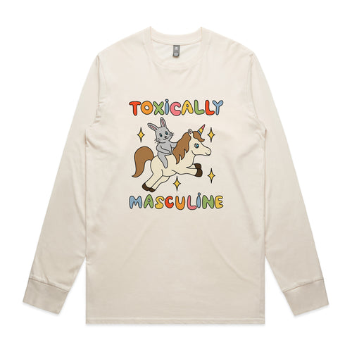 Toxically Masculine Tee by Lonely Kids Club. All clothing from our T-shirts to our shorts and hoodies are ethically made, and printed packed and shipped from Sydney.