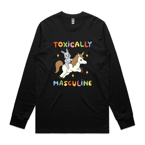 Toxically Masculine Tee by Lonely Kids Club. All clothing from our T-shirts to our shorts and hoodies are ethically made, and printed packed and shipped from Sydney.