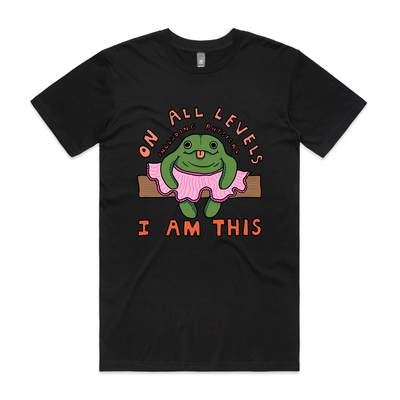 Toy Frog Tee by Lonely Kids Club. All clothing from our T-shirts to our shorts and hoodies are ethically made, and printed packed and shipped from Sydney.