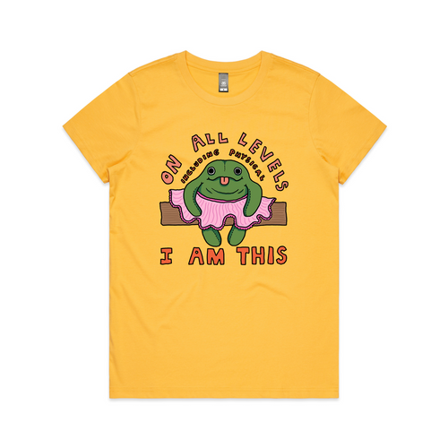 Toy Frog Tee by Lonely Kids Club. All clothing from our T-shirts to our shorts and hoodies are ethically made, and printed packed and shipped from Sydney.