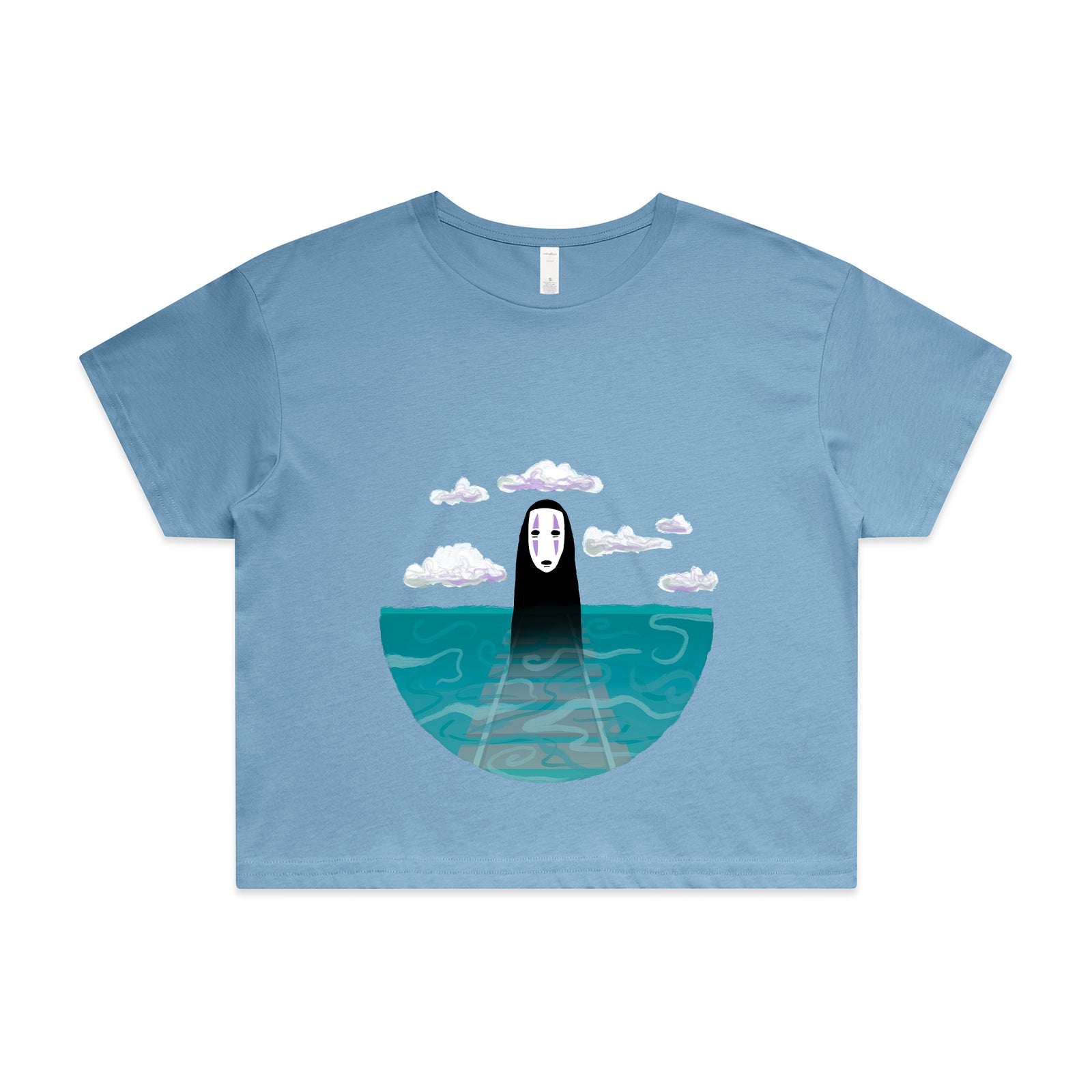 No-Face Tracks Tee