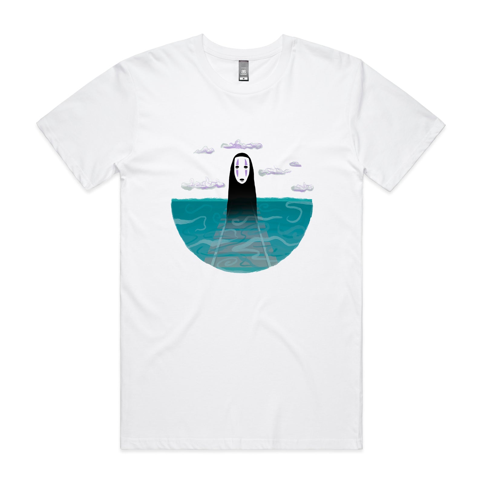 No-Face Tracks Tee