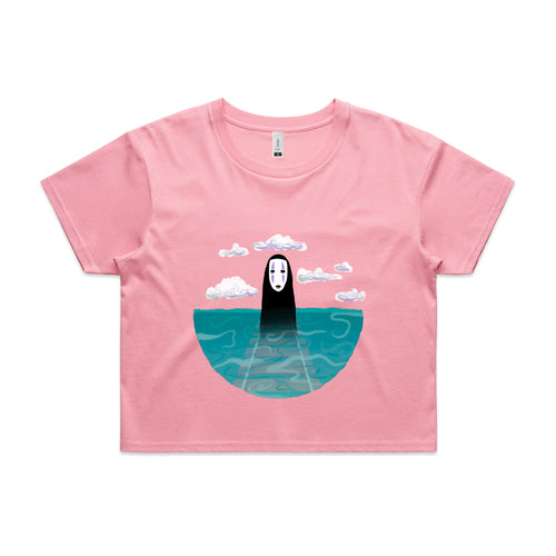 No-Face Tracks Tee by Lonely Kids Club. All clothing from our T-shirts to our shorts and hoodies are ethically made, and printed packed and shipped from Sydney.