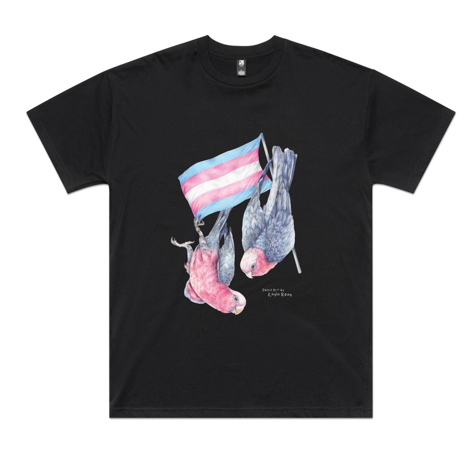Trans Flag & Galahs Tee