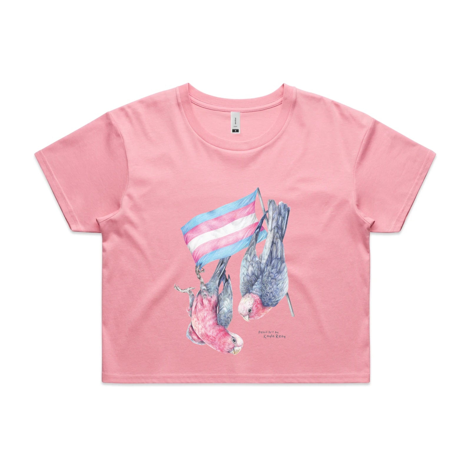 Trans Flag & Galahs Tee