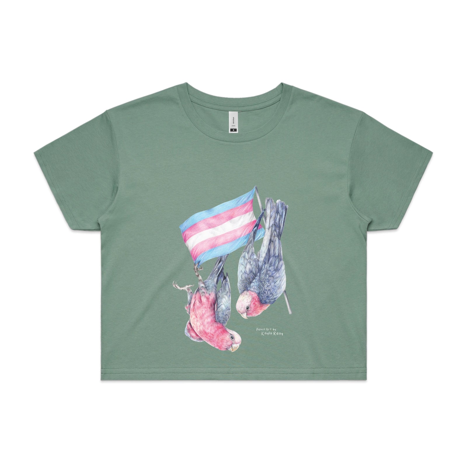 Trans Flag & Galahs Tee