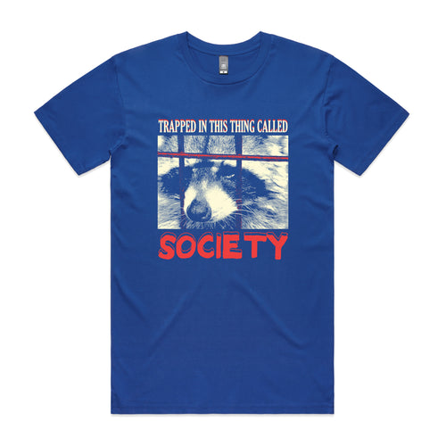 Trapped In This Thing Tee by Lonely Kids Club. All clothing from our T-shirts to our shorts and hoodies are ethically made, and printed packed and shipped from Sydney.