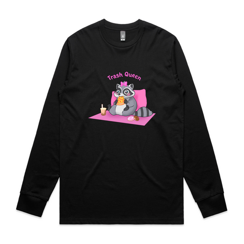 Trash Queen Tee by Lonely Kids Club. All clothing from our T-shirts to our shorts and hoodies are ethically made, and printed packed and shipped from Sydney.