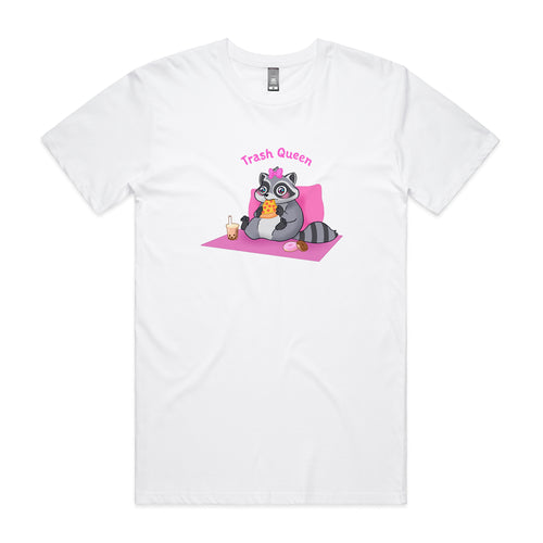 Trash Queen Tee by Lonely Kids Club. All clothing from our T-shirts to our shorts and hoodies are ethically made, and printed packed and shipped from Sydney.