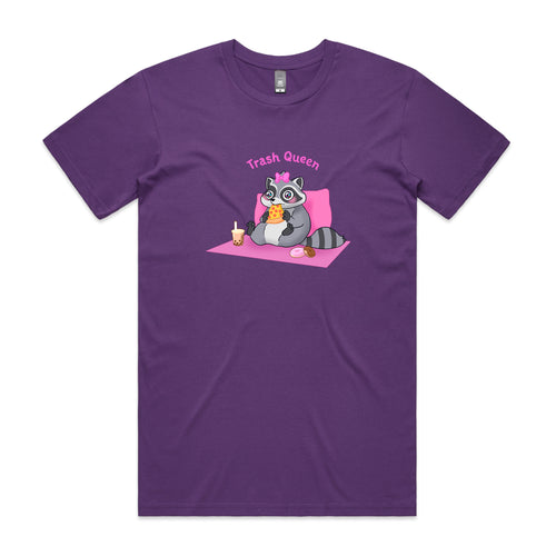 Trash Queen Tee by Lonely Kids Club. All clothing from our T-shirts to our shorts and hoodies are ethically made, and printed packed and shipped from Sydney.