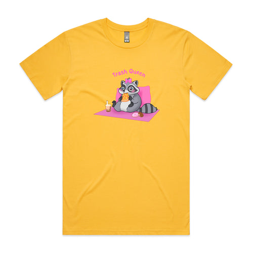 Trash Queen Tee by Lonely Kids Club. All clothing from our T-shirts to our shorts and hoodies are ethically made, and printed packed and shipped from Sydney.