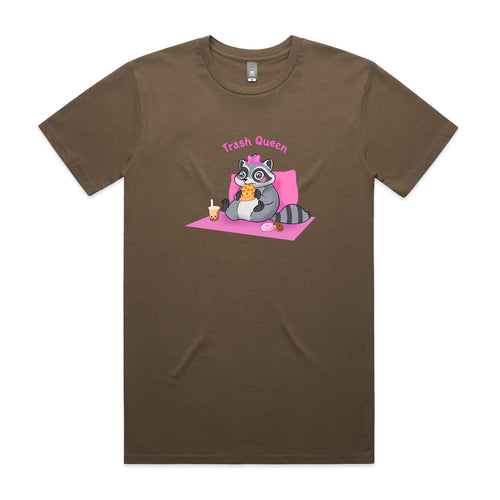 Trash Queen Tee by Lonely Kids Club. All clothing from our T-shirts to our shorts and hoodies are ethically made, and printed packed and shipped from Sydney.
