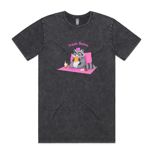 Trash Queen Tee by Lonely Kids Club. All clothing from our T-shirts to our shorts and hoodies are ethically made, and printed packed and shipped from Sydney.