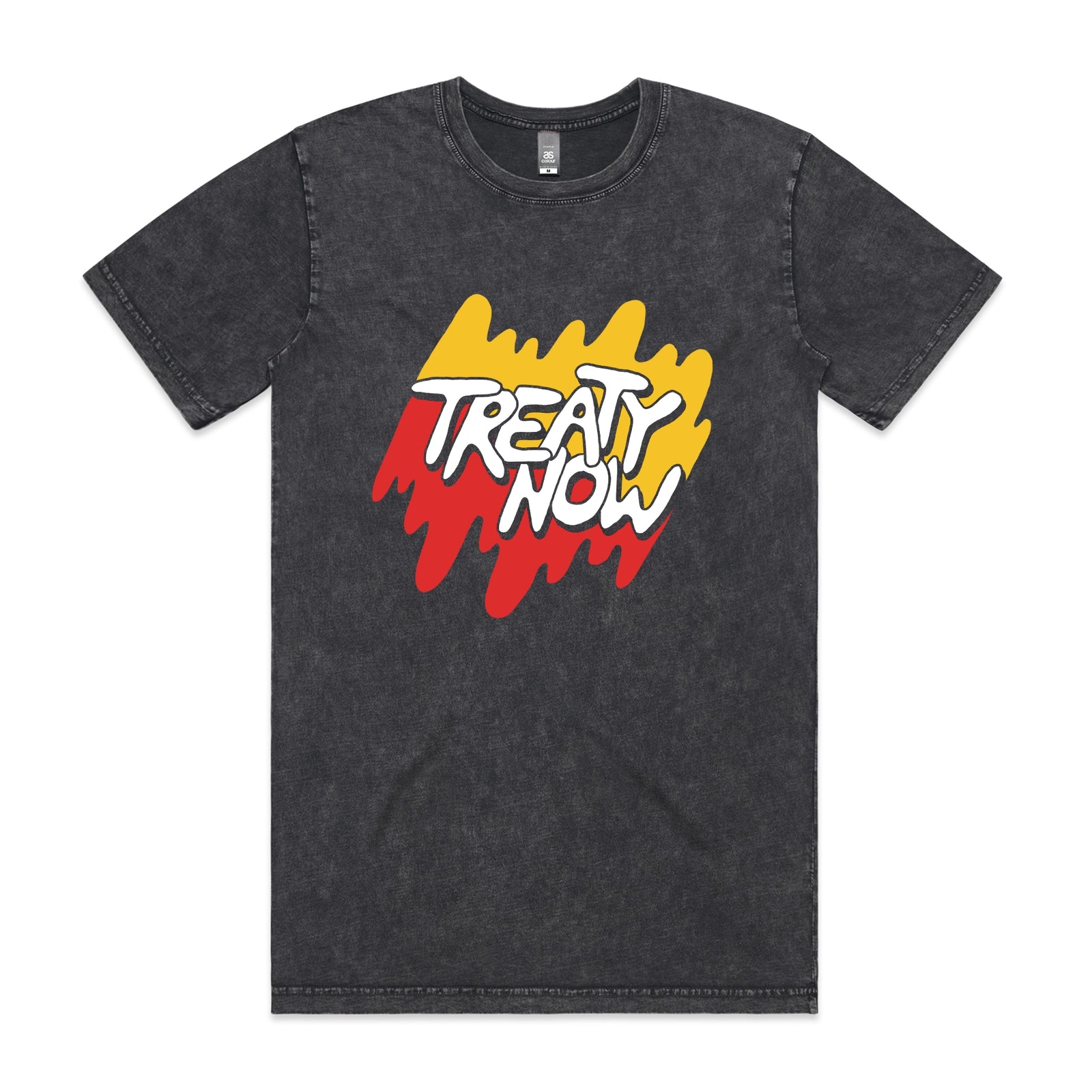 Treaty Now Tee by Lonely Kids Club. All clothing from our T-shirts to our shorts and hoodies are ethically made, and printed packed and shipped from Sydney.