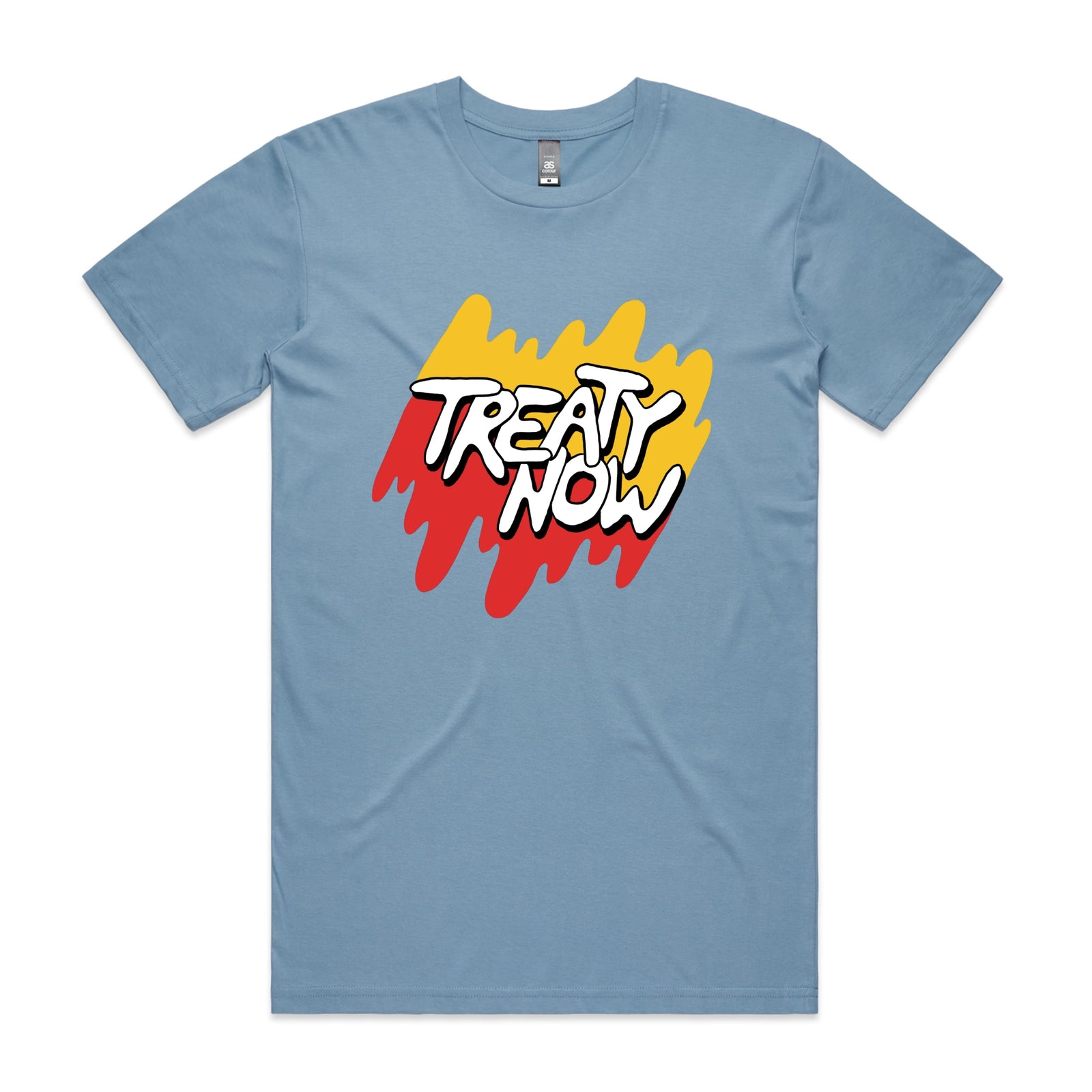 Treaty Now Tee by Lonely Kids Club. All clothing from our T-shirts to our shorts and hoodies are ethically made, and printed packed and shipped from Sydney.