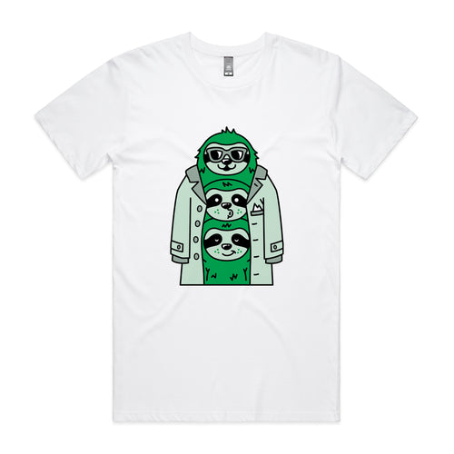 Trench Coat Tee by Lonely Kids Club. All clothing from our T-shirts to our shorts and hoodies are ethically made, and printed packed and shipped from Sydney.