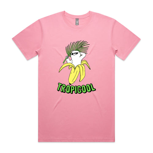 Tropicool Tee by Lonely Kids Club. All clothing from our T-shirts to our shorts and hoodies are ethically made, and printed packed and shipped from Sydney.